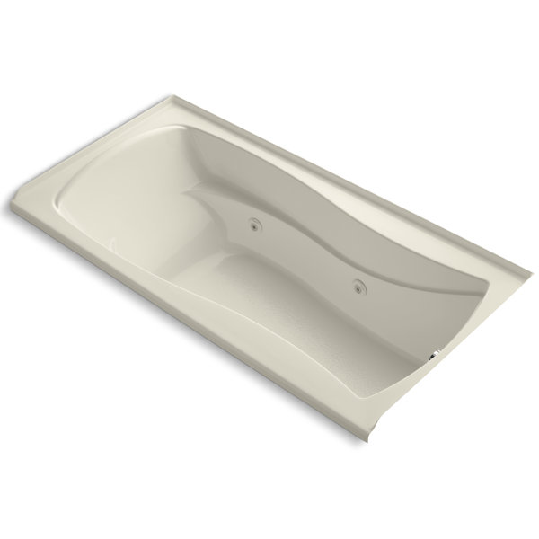 Kohler Mariposa 72" x 36" Drop In Whirlpool Bathtub Wayfair